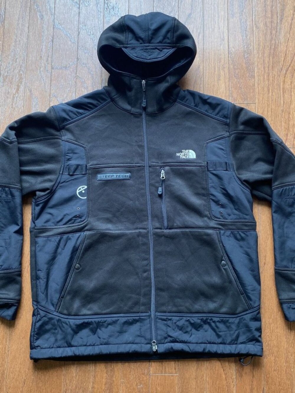 The North Face Steep Tech Zip Up Hoodie Jacket Mens Large